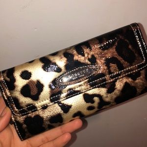 NWT leopard print vintage Rossetti wallet